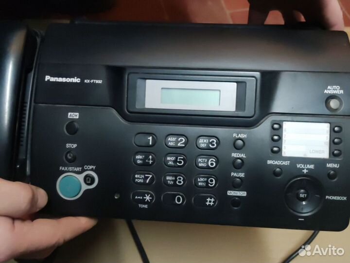 Факс panasonic KX-FT 932