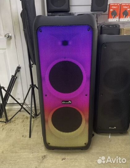 Колонка Eltronic 1500вт 105см 24кг Супер бас