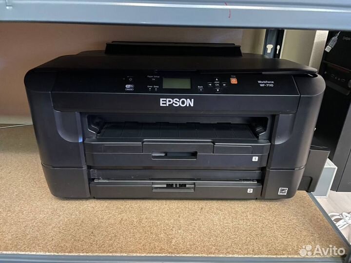 Принтер А3 Epson WorkForce WF-7110DTW с снпч