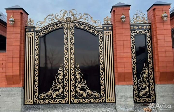 Ворота на заказ кованые