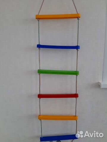 Лестница и качели детские