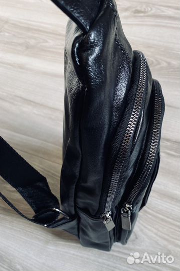 Мужская кожаная сумка для документов