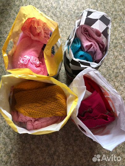 Детские вещи 4 пакета цена за все