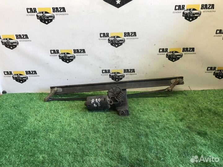 Трапеция стеклоочистителей с моторчиком Audi 80