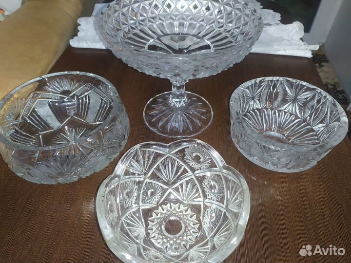 Хрустальная посуда (Богемия)