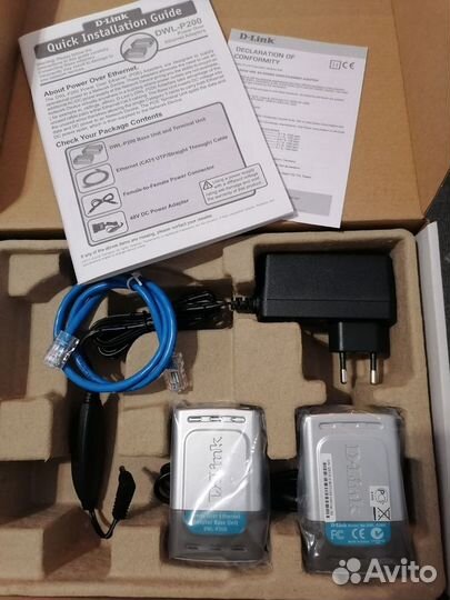 Адаптер Power over Ethernet D-Link DWL-P200