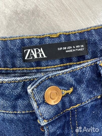 Джинсы бананы слоучи zara