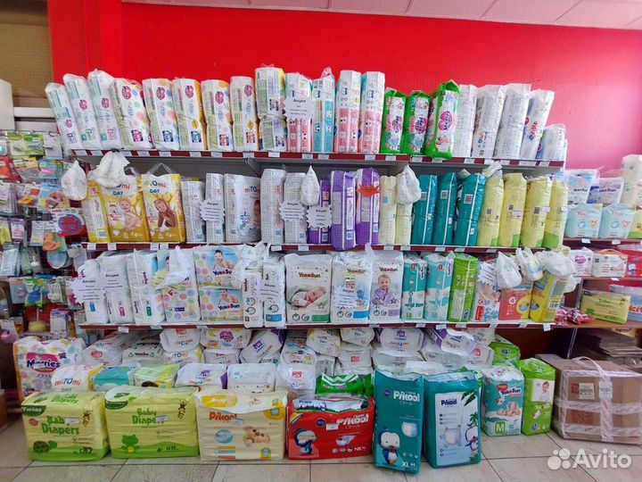 Подгузники и трусики разные фирмы