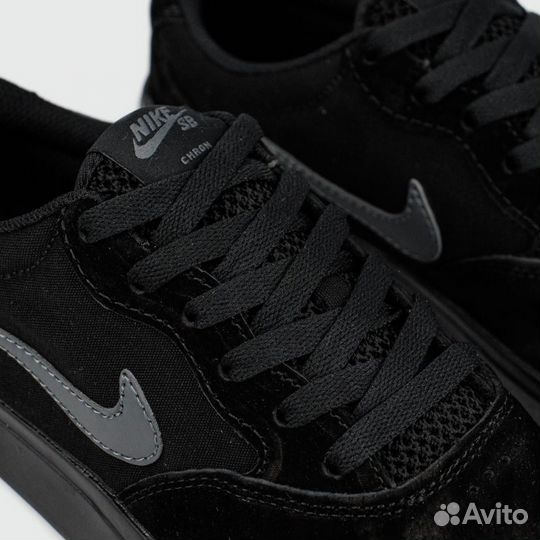 Кеды Nike SB Chron Suede Trp. Black