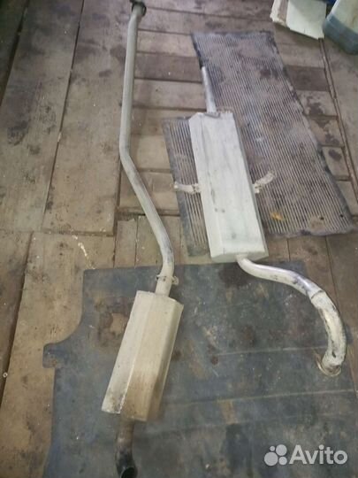 Глушитель и резонатор титановый ваз