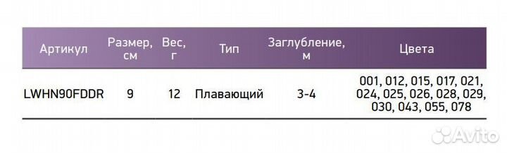 Воблер LureMax hunter 90F DDR-025 12г