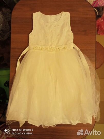 Вещи пакетом для девочки, рост 122-128