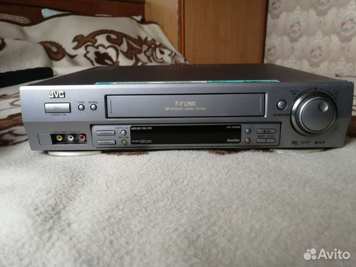 Видеомагнитофон jvc hi fi HR-DD 868 EU