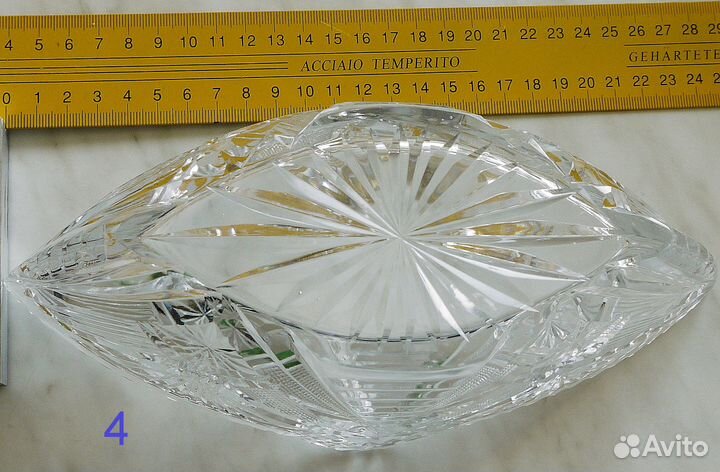 Салатник хрустальный