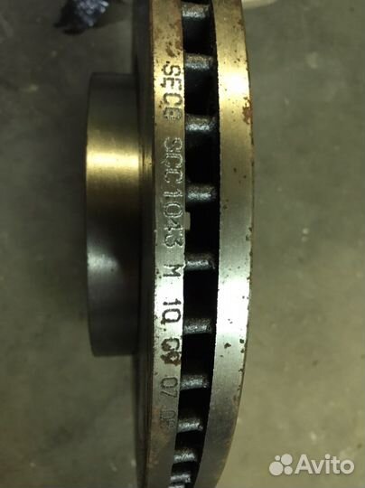 Диск тормозной передний kia ceed