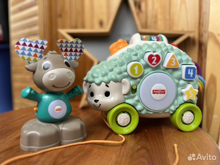 Fisher price linkimals линкималс ежик и лось