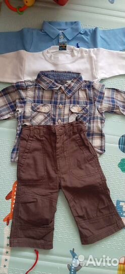 Детские вещи на мальчика 62-68
