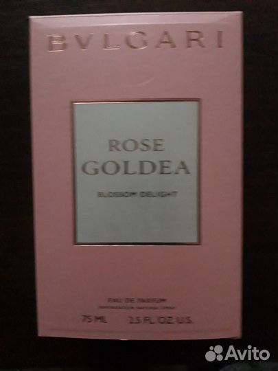 Духи женские bvlgari rose goldea blossom delight