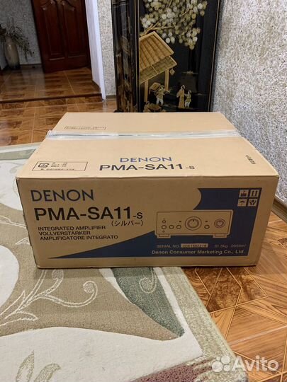 Интегральный усилитель denon PMA SA-11-S