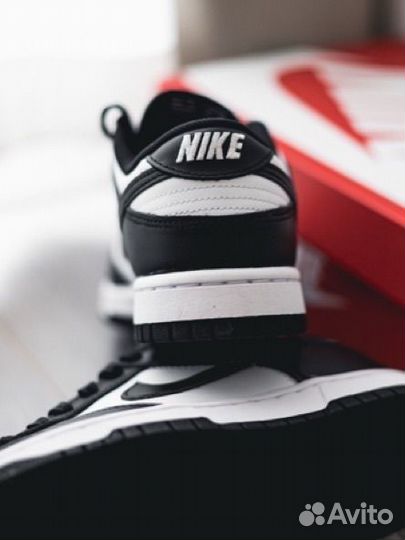 Nike Dunk Low Black/White Оригинал