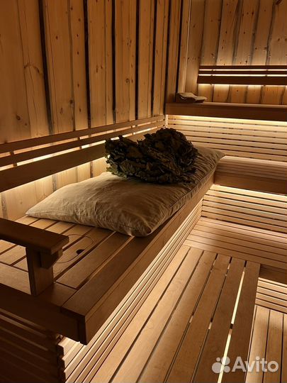 Русская баня на дровах