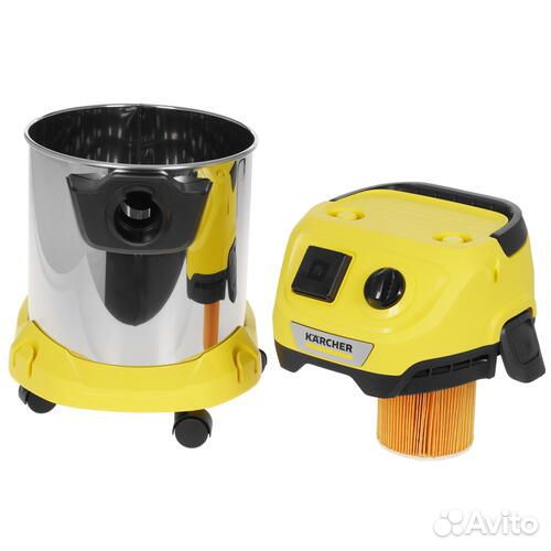 Профессиональный пылесос karcher WD3PS