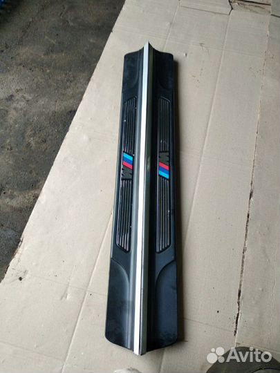 Накладки порогов бмв Е46 купе М
