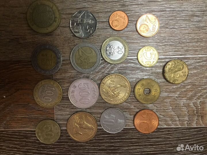 Продам коллекцию иностранных/зарубежных монет