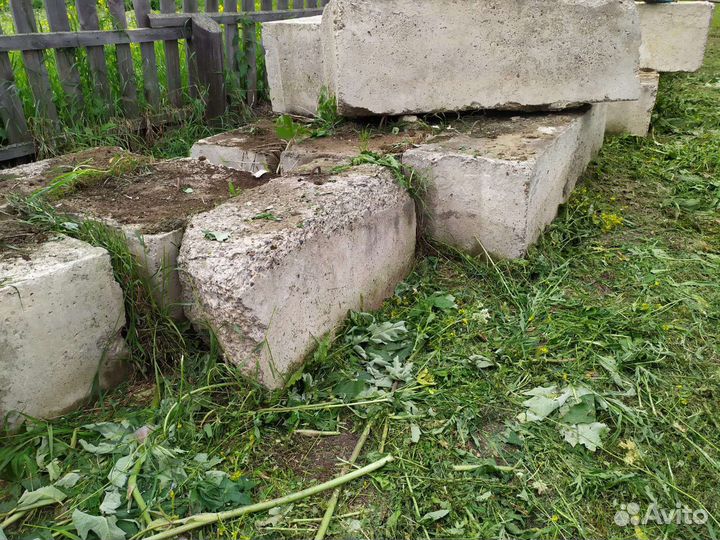 Бетонные блоки для фундамента