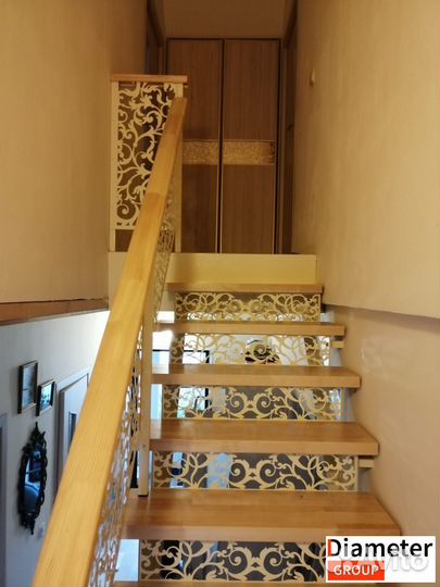 Изготовление центральной лестницы под ключ