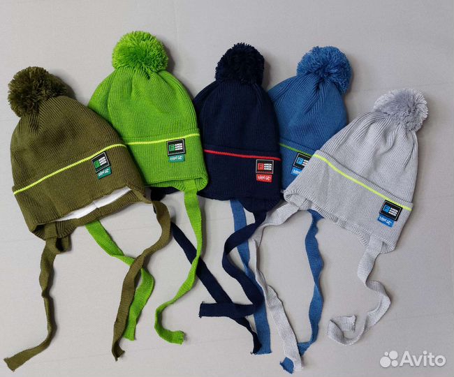 Шапка демисезонная на хлопковом подкладе 48-50