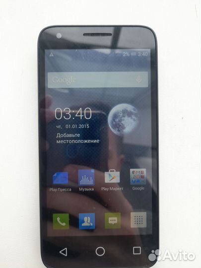 Alcatel PIXI 3(4.5) 4027D, 4 ГБ