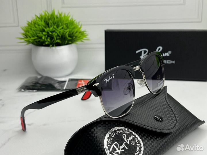 Солнцезащитные очки Ray Ban стекло