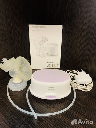 Молокоотсос avent с системой хранения