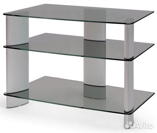 Столик тумба под телевизор стеклянный