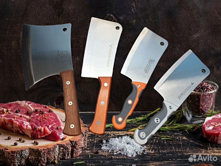 Топор для рубки мяса из прочной стали