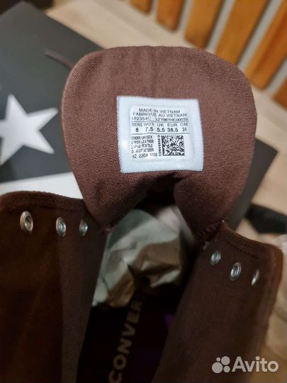 Ботинки Converse Оригинал US10, US6 Unisex