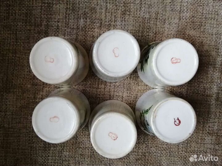 Фарфоровые рюмки