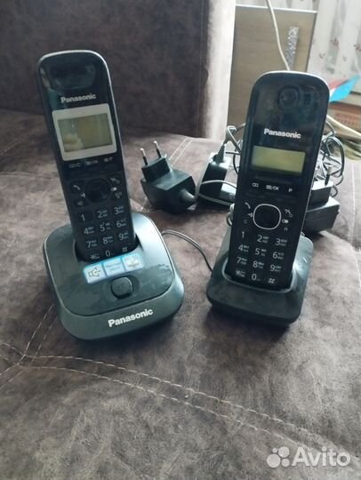 Радиотелефон Panasonic 2 трубки