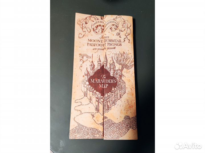 Карта мародеров Гарри Поттер