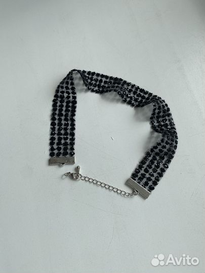 Блестящий чокер на шею