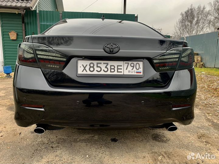 Диодные стоп сигналы camry 50