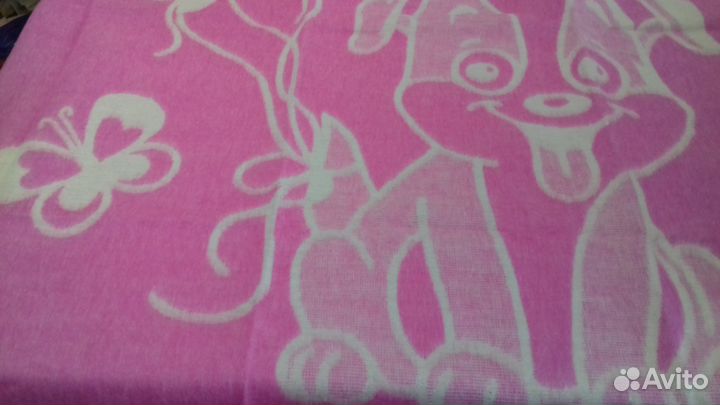 Одеяла байковые новые 100х/б