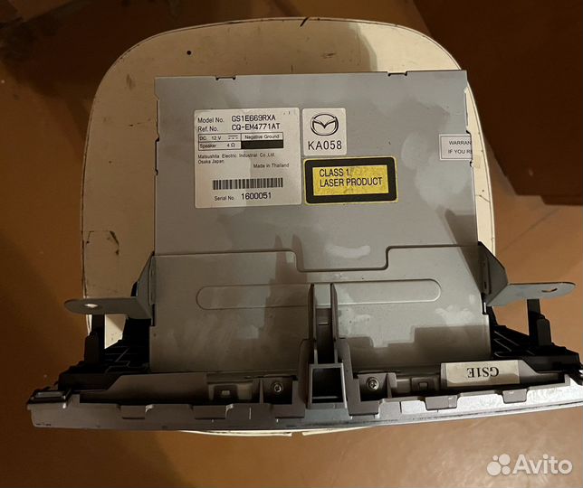 Штатная магнитола mazda 6 gh