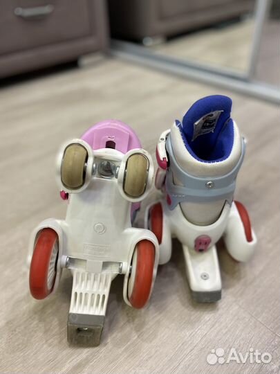 Роликовые коньки детские раздвижные