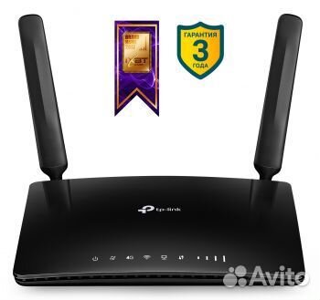 Роутер TP-link Archer MR400 AC1200 10/100base-TX/4G черный (1/10)