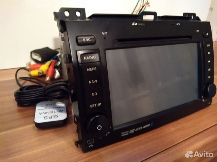 Штатная магнитола Тойота прадо 120