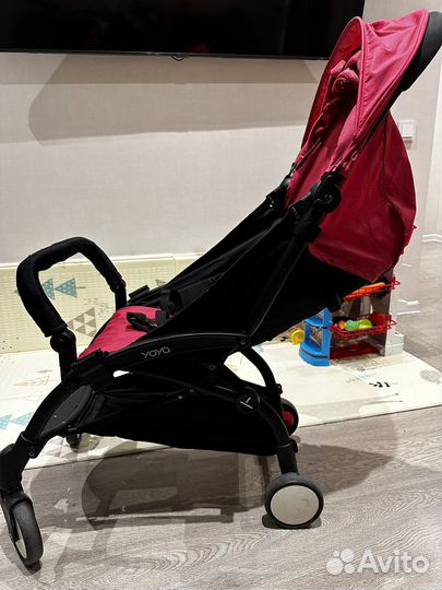 Прогулочная коляска yoya + допы