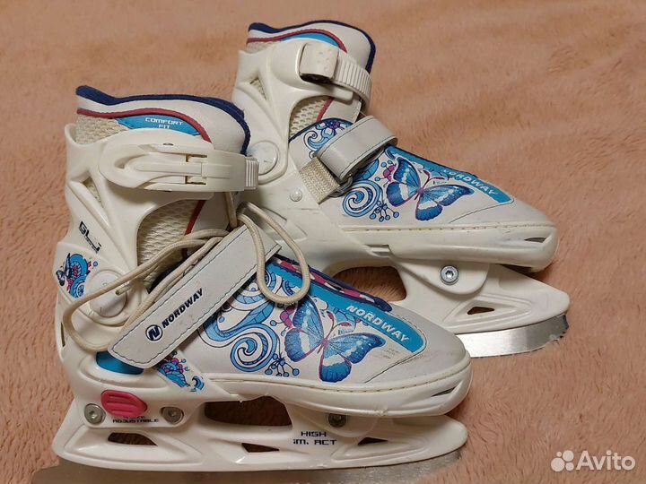 Коньки детские раздвижные 30-31-32-33