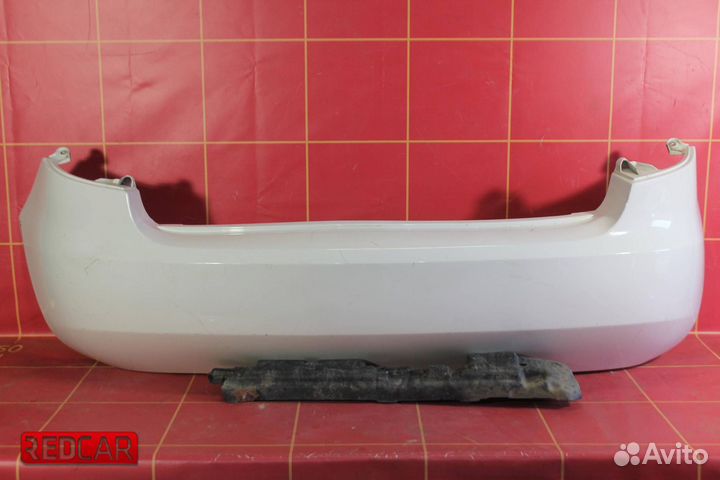 Бампер задний Skoda Fabia 2 (10-15)